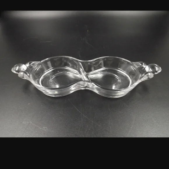 DUNCAN & MILLER Vintage Canterbury 3 piece Crystal Sugar, Creamer & Divided Tray - Picture 9 of 11